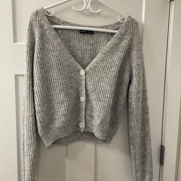 SHEIN Grey Cardigan - Picture 2 of 3